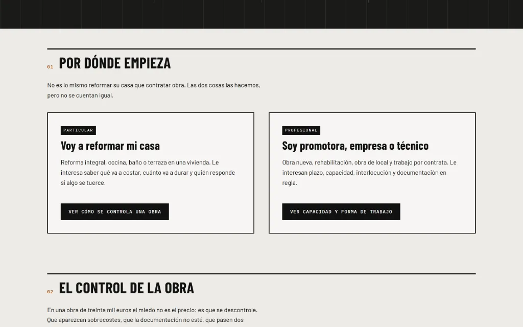 Portada de la web de AGR
